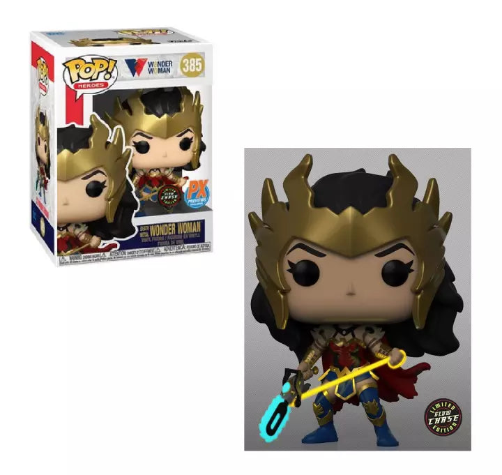 Funko POP! Wonder Woman Death Metal Wonder Woman 385 Chase POP SCV