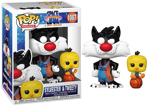 Funko POP! Space Jam Sylvester & Tweety 1087 POP SCV