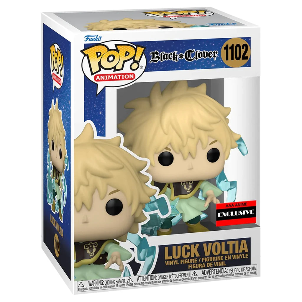 Funko POP! Black Clover Luck Voltia 1102 POP SCV