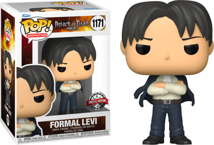 Funko POP! Attack on Titan Formal Levi 1171 POP SCV