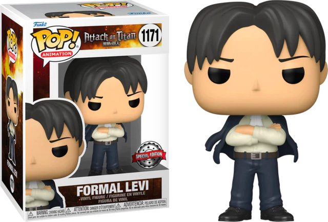 Funko POP! Attack on Titan Formal Levi 1171 POP SCV