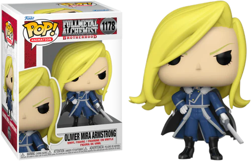 Funko POP! Fullmetal Alchemist Brotherhood Oliver Mira Armstrong 1178 POP SCV