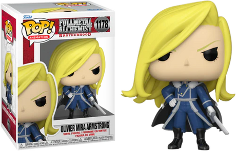 Funko POP! Fullmetal Alchemist Brotherhood Oliver Mira Armstrong 1178 POP SCV