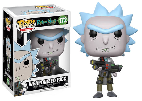 Funko POP! Rick and Marty Weaponized Rick 172 POP SCV