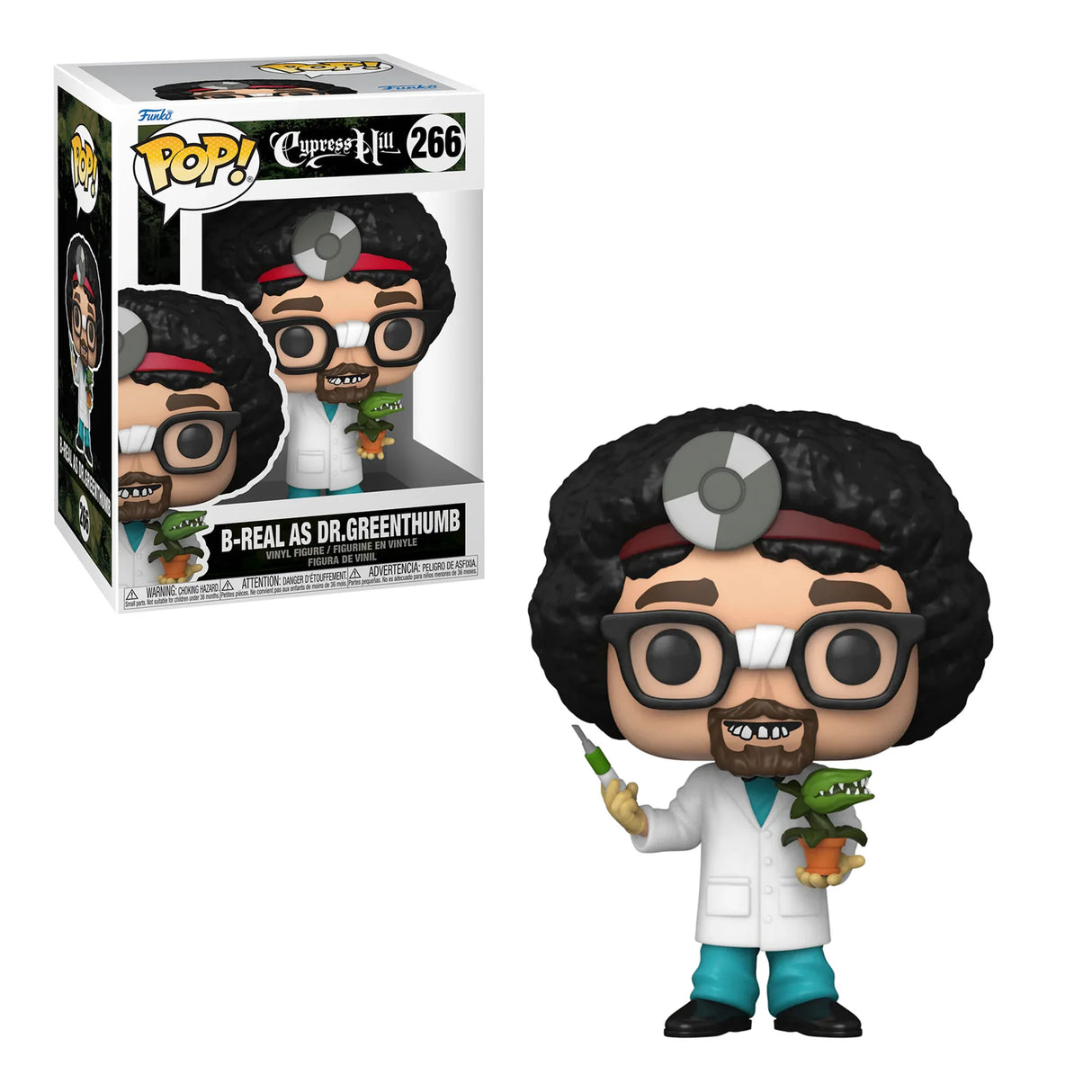 Funko POP! Cypress Hill B-Real as Dr. Greenthumb 266 POP SCV