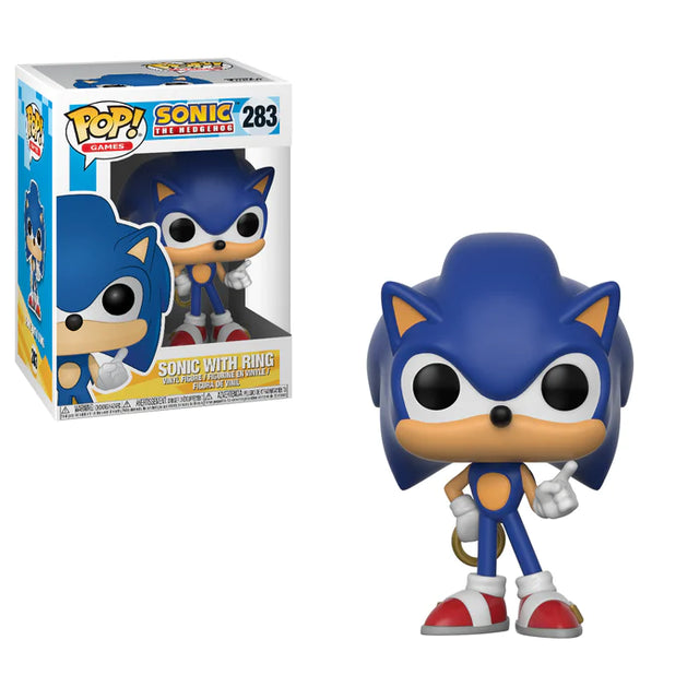 Funko POP! Sonic The Hedgehog With Ring 283 POP SCV