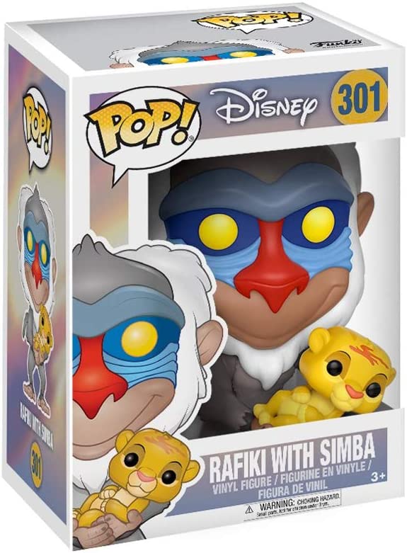 Funko POP! Disney Rafiki with Simba 301 POP SCV