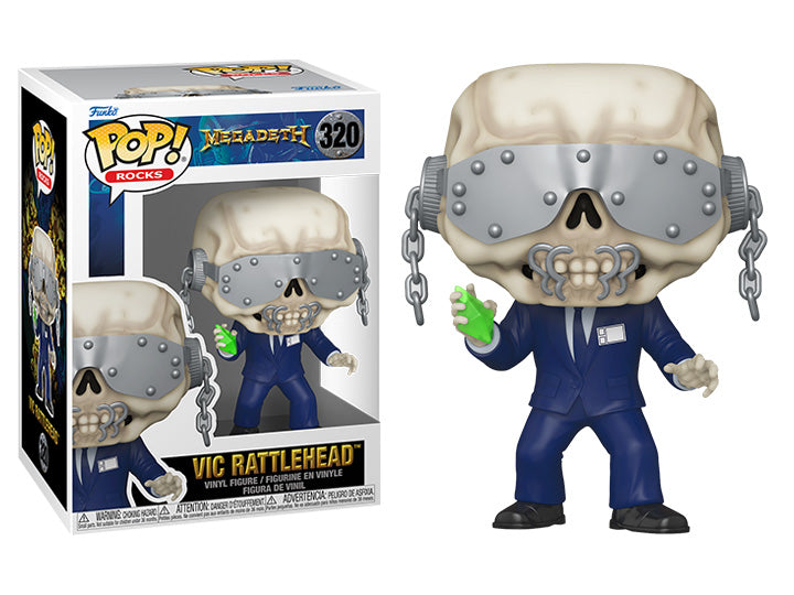 Funko POP! Megadeth Vic Rattlehead 320 POP SCV