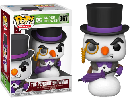 Funko POP! DC Super Heroes The Penguin Snowman 367 POP SCV