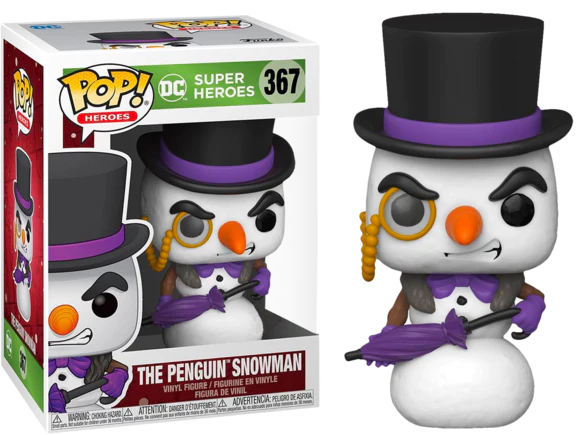 Funko POP! DC Super Heroes The Penguin Snowman 367 POP SCV