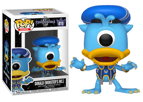 Funko POP! Kingdom Hearts Donald (Monster‚Äôs Inc) 410 POP SCV