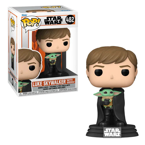 Funko POP! Star Wars Luke Skywalker with Grogu 482 POP SCV