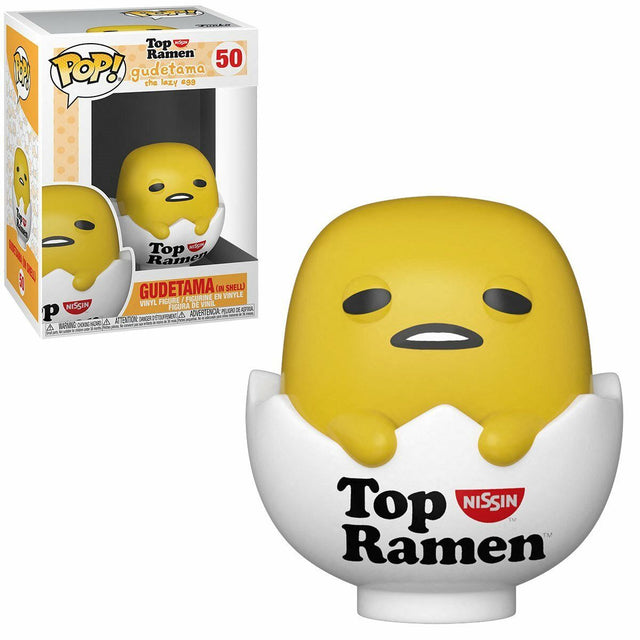 Funko POP! Top Ramen Nissan Gudetama (In Shell) 50 POP SCV