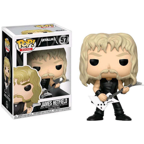 Funko POP! Metallica James Hetfield 57 POP SCV