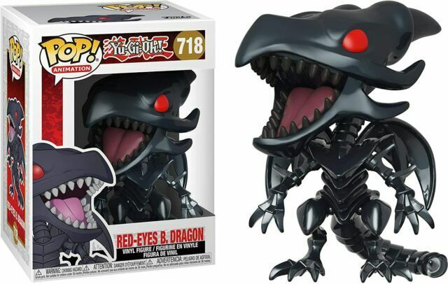 Funko POP! Yu-Gi-Oh! Red-Eyes B. Dragon 718 POP SCV