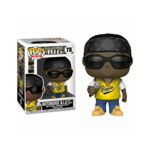 Funko POP! The Notorious B.I.G. Notorious B.I.G with Jersey 78 POP SCV