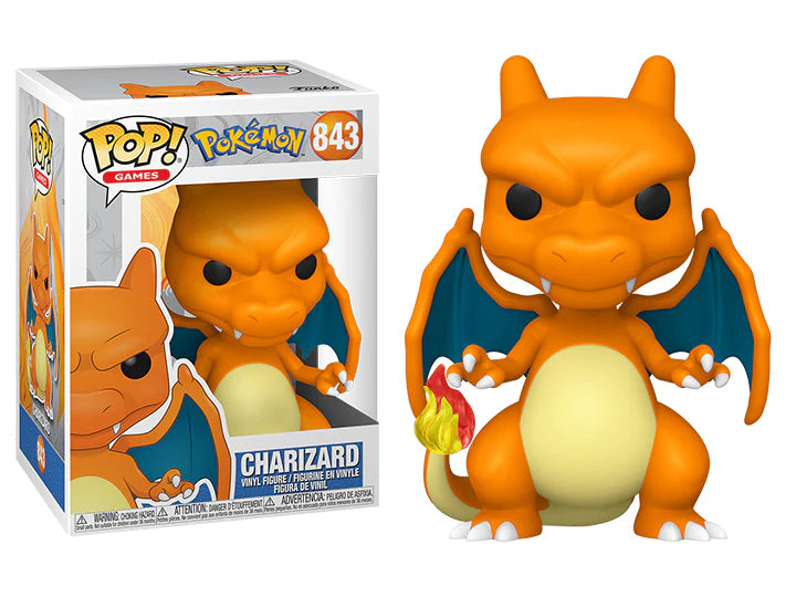 Funko POP! Pokemon Charizard 843 POP SCV