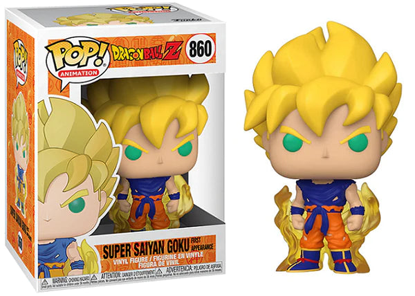 Funko POP! Dragon Ball Z SSJ Goku 860 POP SCV