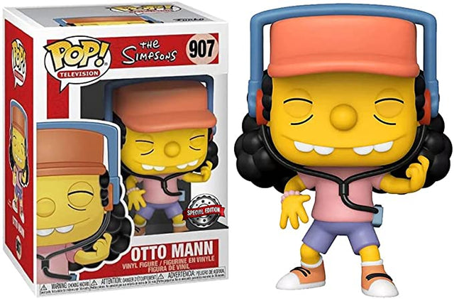 Funko POP! The Simpsons Otto Mann 907 POP SCV