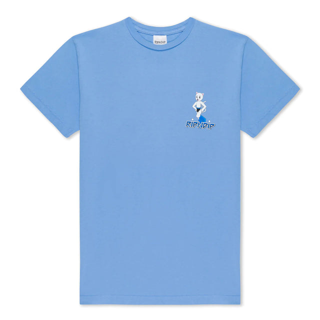 Ripndip X Naggiven Blue Boots Tee (Cornflower Blue)