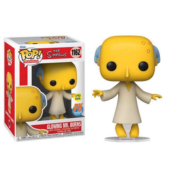 Funko POP! The Simpsons Glowing Mr. Burns 1162 POP SCV