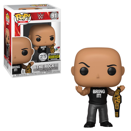 Funko POP! WWE The Rock 91 POP SCV