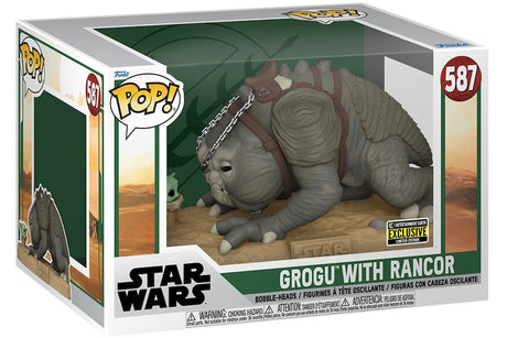 Funko POP! Star Wars Grogu With Rancor 587 POP SCV