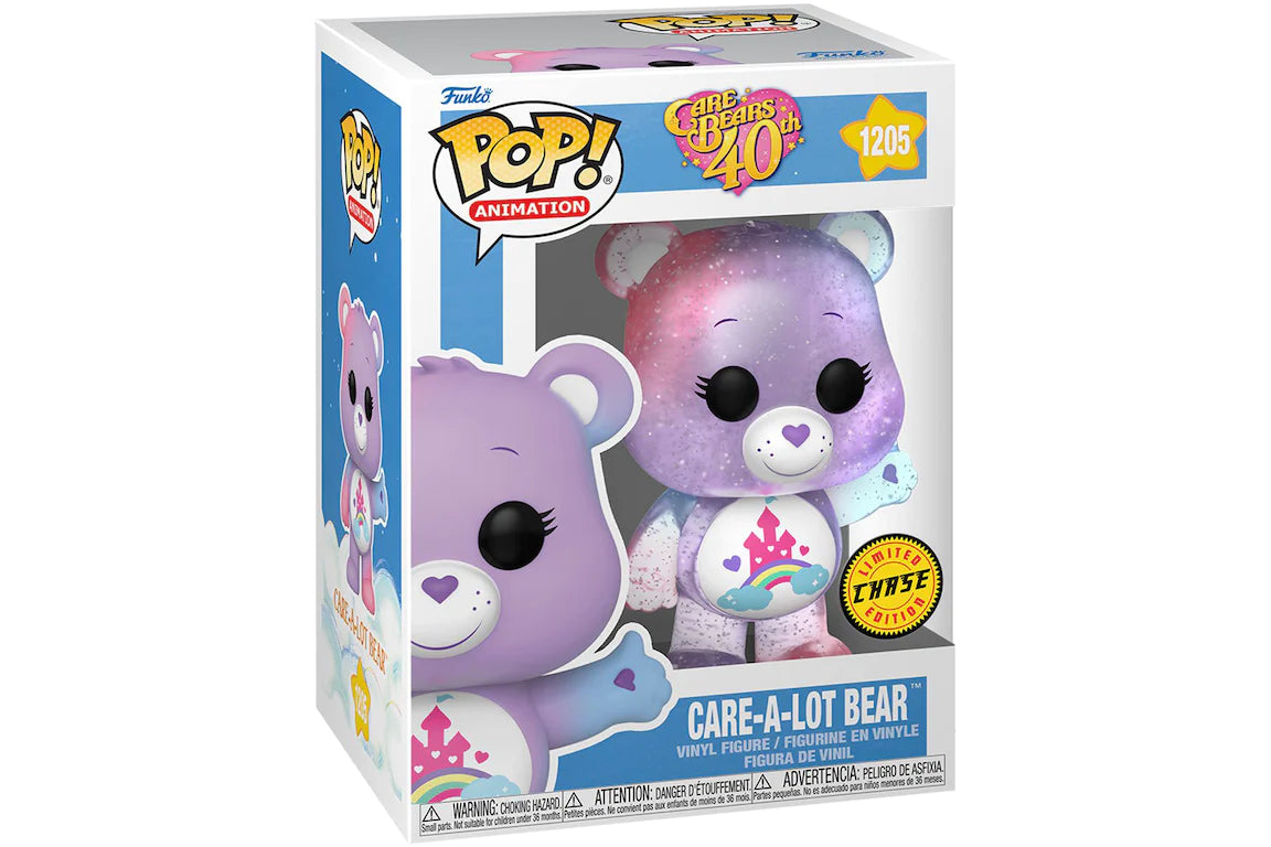 Funko POP! Care Bears 40th Care-A-Lot Bear 1205 Chase POP SCV