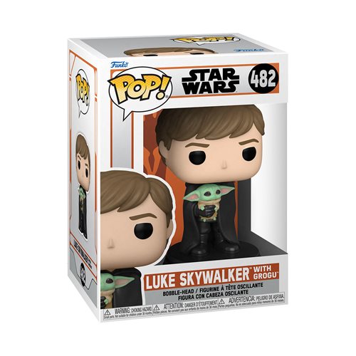 Funko POP! Star Wars Luke Skywalker & Grogu 583 POP SCV